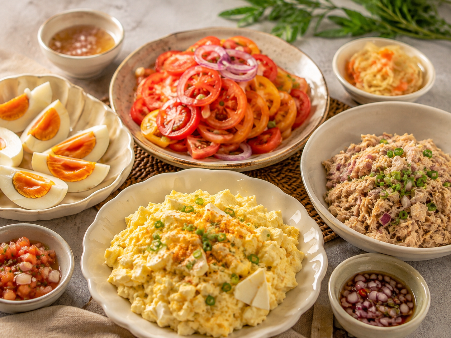 Filipino salads and side dishes